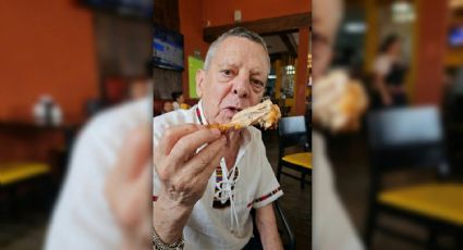 VIDEO | César Bono casi se asfixia en restaurante y causa alarma