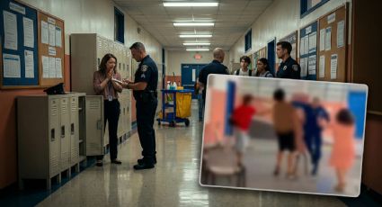 VIDEO | Captan el momento en que policía militar agrede a estudiantes en protesta