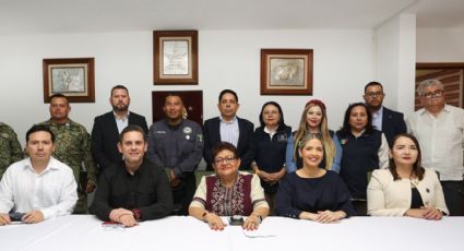 Ernestina Godoy sostiene reunión con funcionarios de Sinaloa