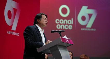 Mario Delgado celebra 67 aniversario de Canal Once y destaca su papel educativo y cultural