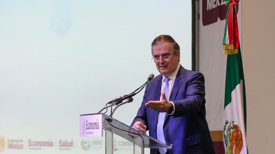 Marcelo Ebrard Casaubón, titular de la Secretaría de Economía.