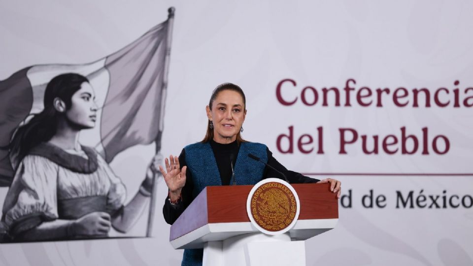 Claudia Sheinbaum, presidenta de México.