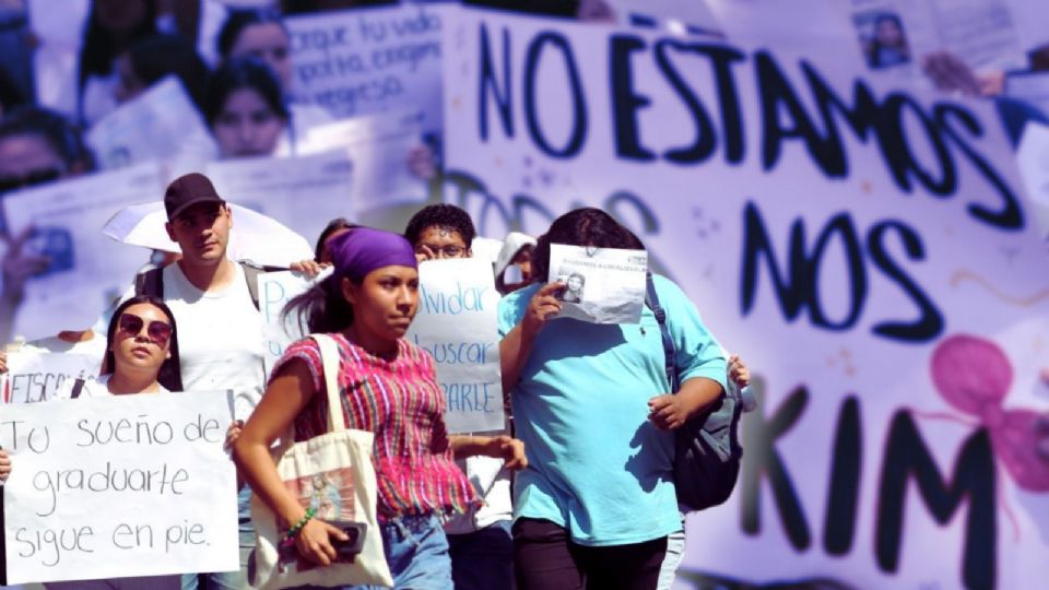 Kimberly fue hallada en un terreno baldío cuya única vía de acceso es a través de las instalaciones universitarias.