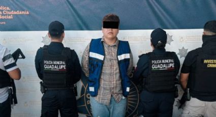 Capturan a joven armado con droga en la Plaza Multicomercial de Guadalupe