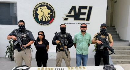 Arrestan a pareja con dosis de droga en la Risca de Monterrey