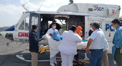 ISSSTE coordina traslado aéreo entre Veracruz y Morelos y salva vida de derechohabiente