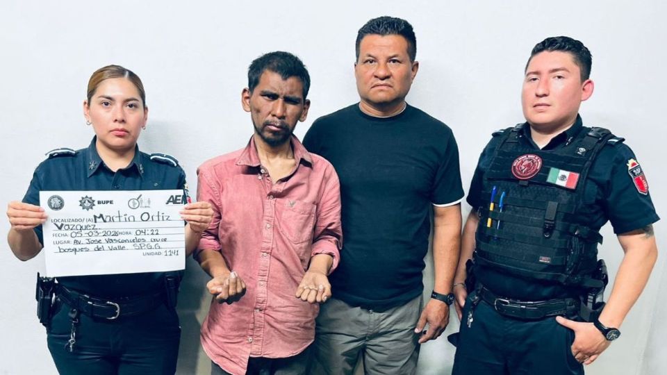 El hombre fue identificado como Martín Ortiz Vázquez de 30 años.