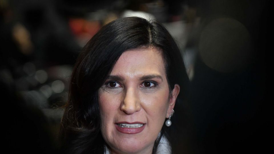Kenia López Rabadán, presidenta de la Cámara de Diputados.