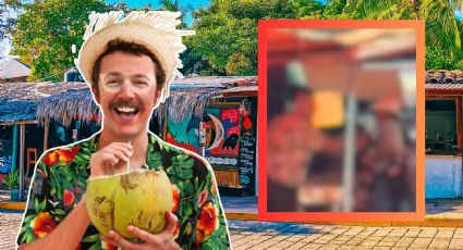 VIDEO: Turista agrede a músico en mercado de Tepic y locatarios lo encaran