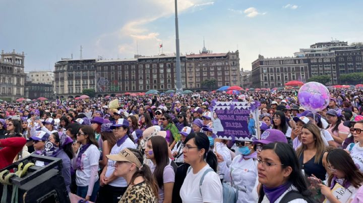 Marea Violeta toma de nuevo las calles por el 8M