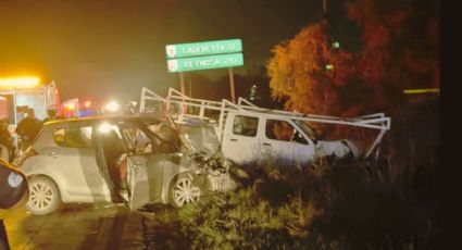 Mujer muere tras choque frontal en carretera Cadereyta–Allende