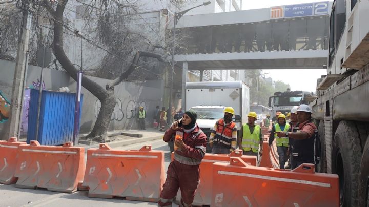Trabajadores atrapados en el colapso del edificio en San Antonio Abad cuentan con seguro médico