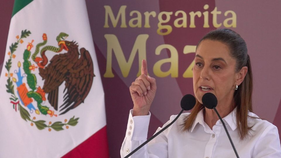 Claudia Sheinbaum, presidenta de México.