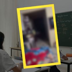 Padres denuncian presunto abuso en primaria de Puebla tras hallazgo de cuarto oscuro