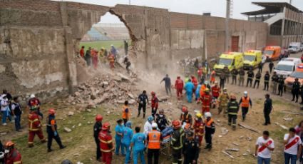 Tragedia en el fútbol peruano: Colapso de barda en estadio deja decenas de heridos