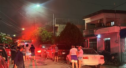 Incendio en vivienda de Apodaca deja tres personas intoxicadas por humo