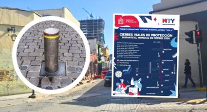 Inician cierres viales en Monterrey por el Mundial 2026; estas son las calles afectadas