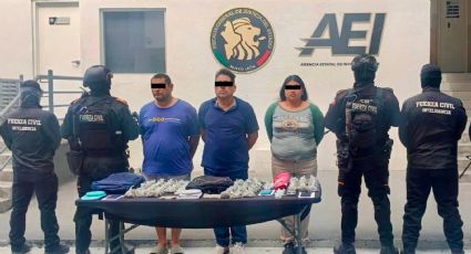 Detienen a tres personas con droga en Guadalupe; vinculan a dos con asalto a joyería