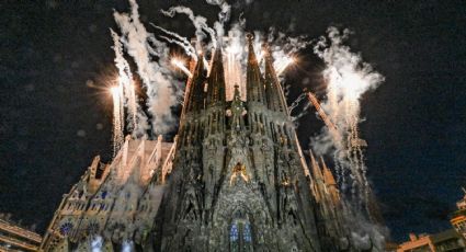 El Papa bendice la Torre de Jesús de la Sagrada Familia