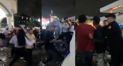 Reportan pelea campal durante la Feria del Mezquital en Apodaca | VIDEO