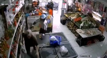 Video capta violento asalto en Abarrotes Tejada que dejó tres muertos en Monterrey