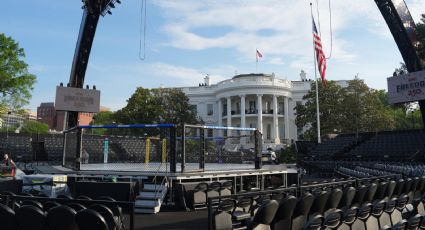 VIDEOS | Así luce el octágono de la UFC en la Casa Blanca