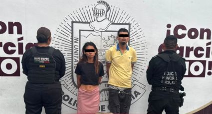 Detienen a pareja con 68 dosis de cristal durante operativo de vigilancia en García