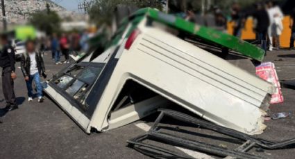 Aparatoso accidente en la México-Pachuca deja 14 lesionados