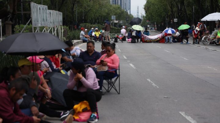 CNTE amenaza con trasladar plantón a Reforma