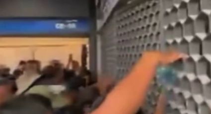 Dan portazo en Metro General Anaya