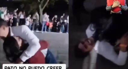 ¡Se cayó! Patricio Zambrano termina en el piso en plena transmisión en vivo | VIDEO