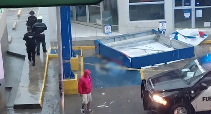 Muere mujer tras caerle anuncio panorámico en San Nicolás