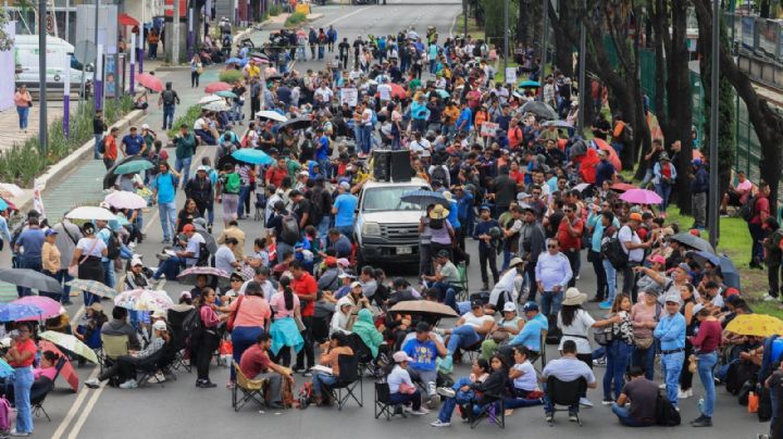 CNTE marcha a Gobernación por Nochixtlán