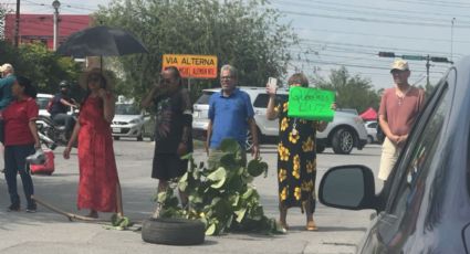 Apagones desatan bloqueos y protestas en Nuevo León