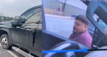 VIDEO | Captan presunto intento de robo de camioneta al sur de Monterrey