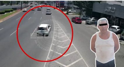 VIDEO | Detienen a hombre con camioneta robada en Monterrey