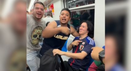VIDEO | Lo confunden con un coreano en el metro de Monterrey; ¡era japonés!