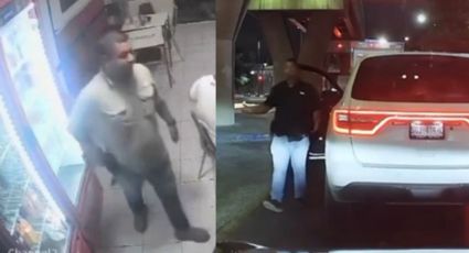 Captan a presunto escolta del alcalde de El Carmen encarando a un conductor | VIDEO
