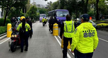 Refuerzan monitoreo en autopistas y carreteras que conectan con la CDMX