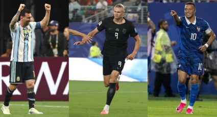 Messi, Mbappé y Haaland quieren el récord de goles