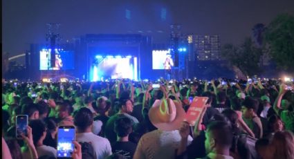 Turista japonés elogia concierto gratuito de Imagine Dragons en Monterrey