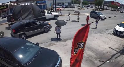 Camión embiste protesta por falta de luz en Guadalupe; hay 5 lesionados