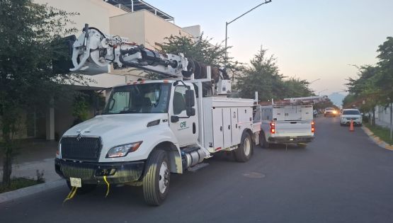 CFE refuerza red eléctrica en Nuevo León