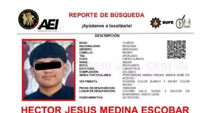 Fiscalía identifica a menor arrastrado por corriente