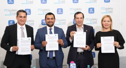 Caintra y la UANL firman convenio para impulsar la educación dual