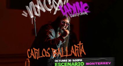 Carlos Ballarta presenta 'Naco Ladino' en Monterrey