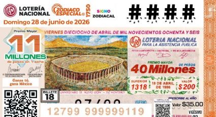 Lanza Lotería Nacional nuevos cachitos del Mundial 2026