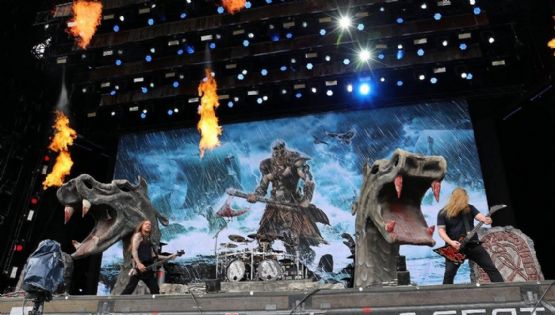 Amon Amarth y el 'row' de los hinchas de Noruega