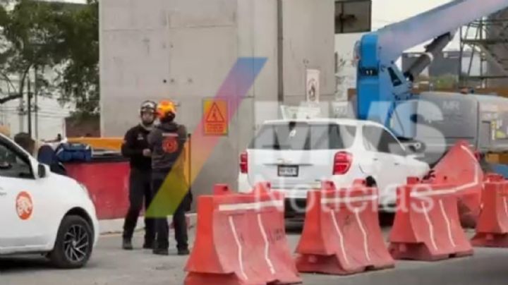 Conductor choca contra maquinaria de Línea 6 del Metro en Guadalupe
