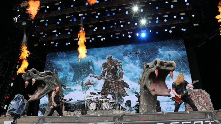 Amon Amarth y el 'row' de los hinchas de Noruega